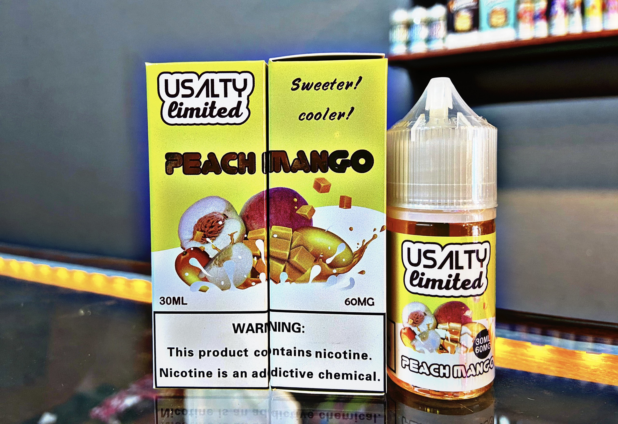 Usalty Limited Mango Peach Xo I O Mg Legend Vape